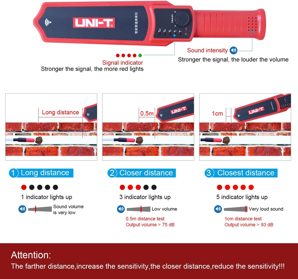 35M Pipe Blockage Detector - Clogging Scanner for All Pipe Types