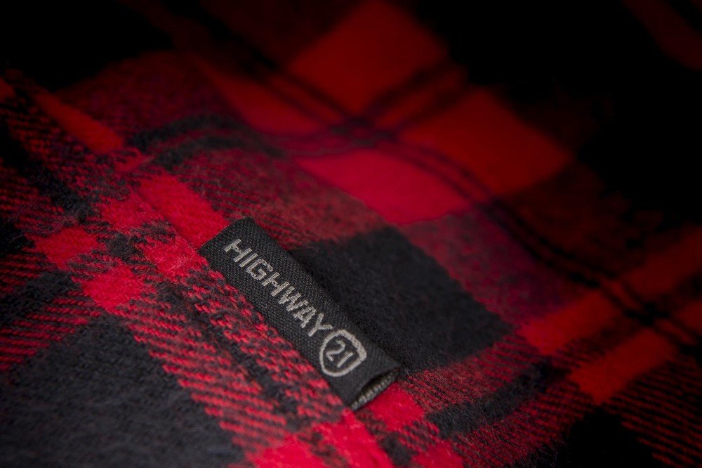 Marksman Flannel Black/Red Md
