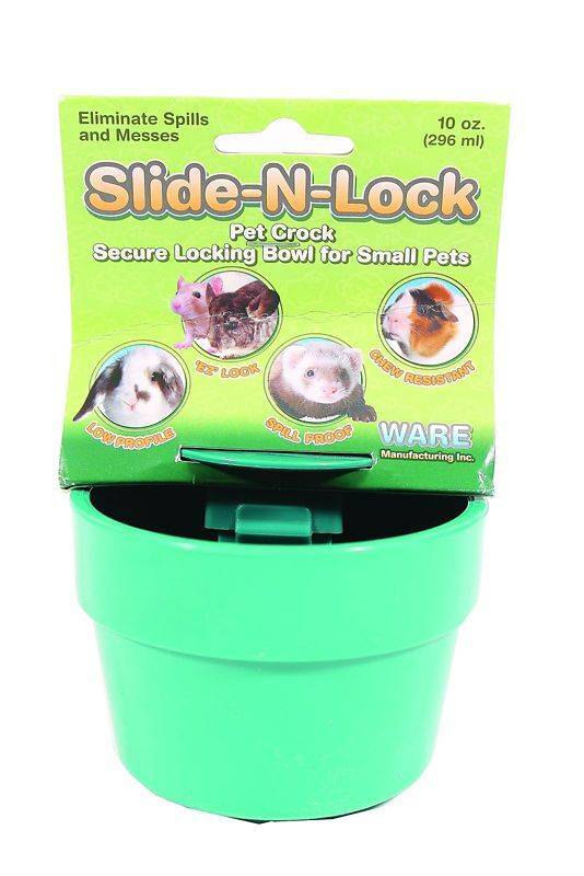 Ware Slide-N-Lock Pet Crock 10 Oz. Assorted