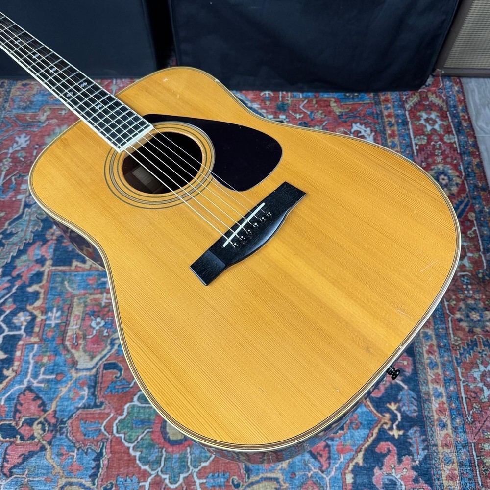 Yamaha L6 Solid Top Dreadnought w/Hard Case - 1982