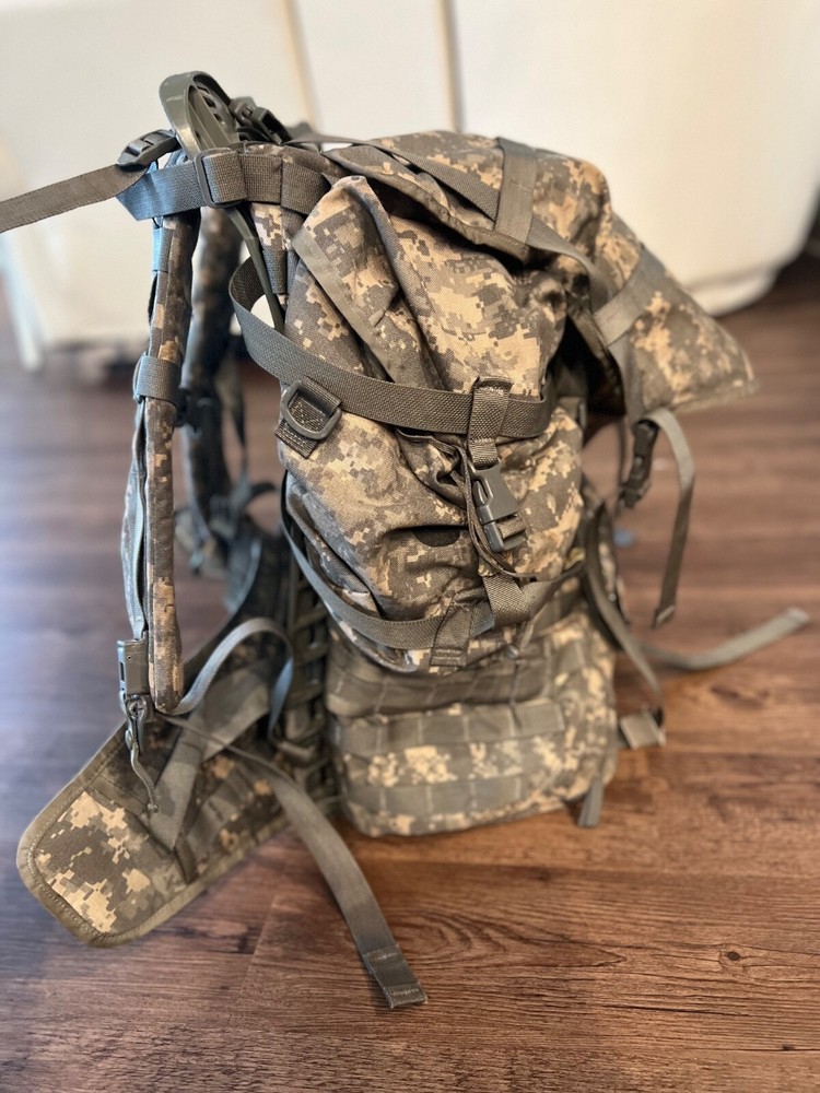 military backpack with frame