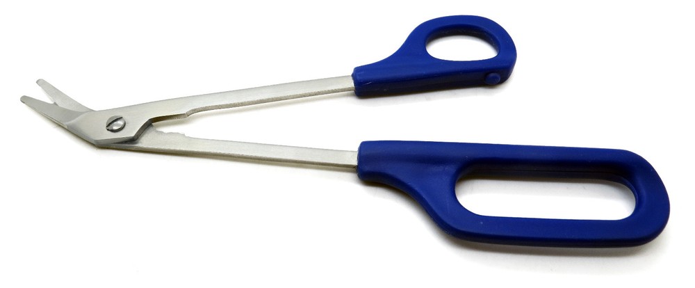 Micro Toothing Scissors 8" Angled End 1.5" Universal Ergonomic Instruments