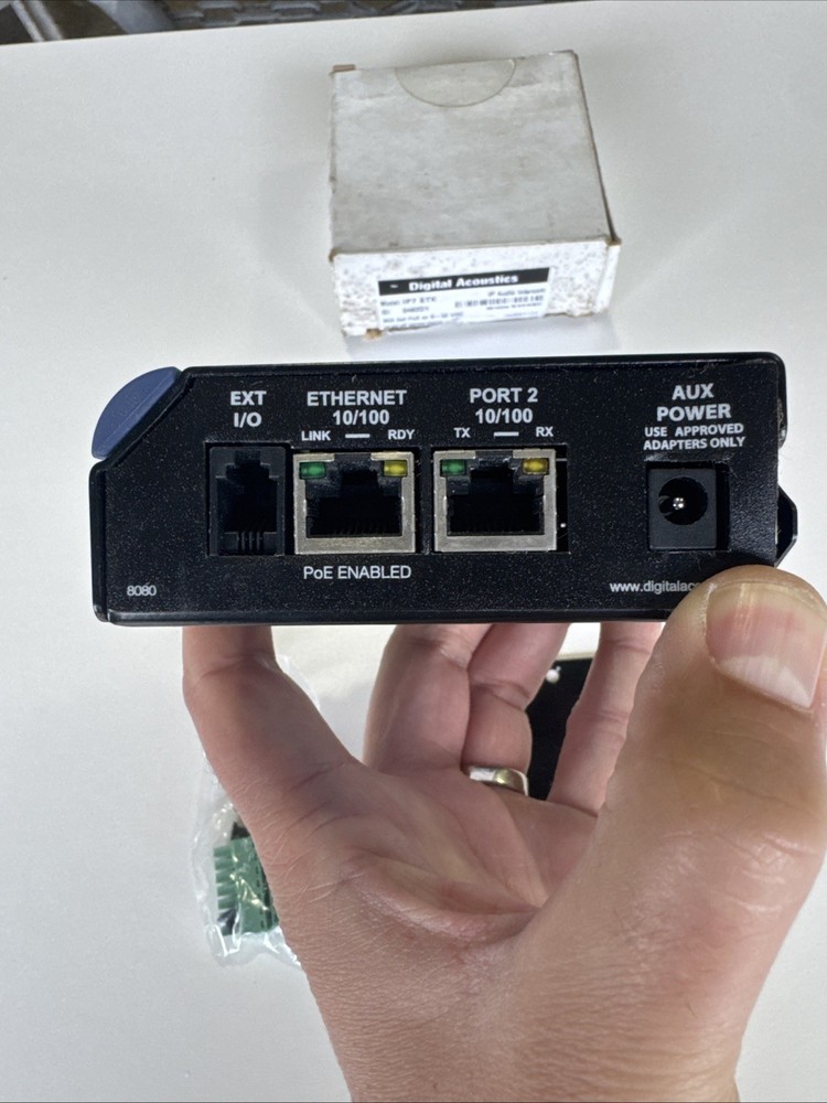 Digital Acoustics IP7-STX IP Audio Intercom & Paging Amplifier