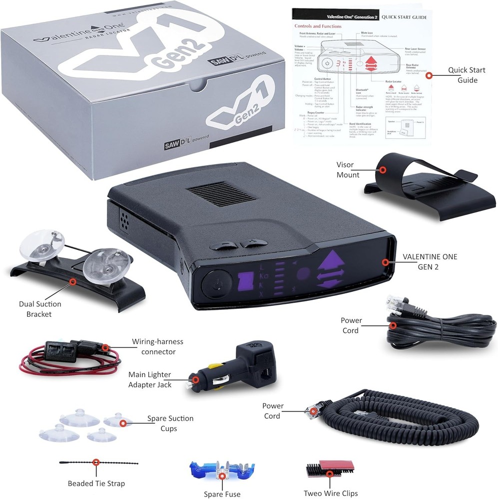 V1 Gen 2 Radar Detector