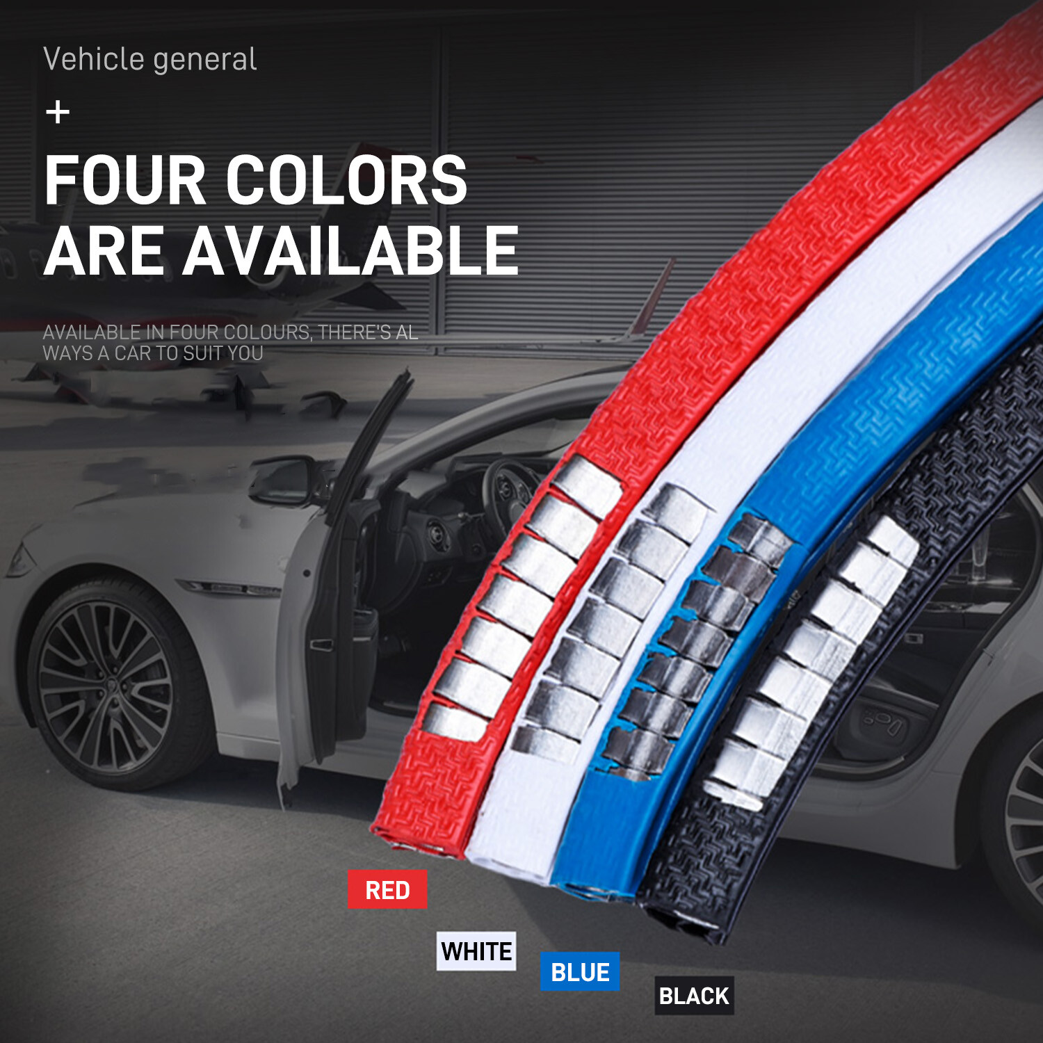 Universal U Shape Car Door Edge Trim Protector Edge Trim Seal Strip Edge Guard