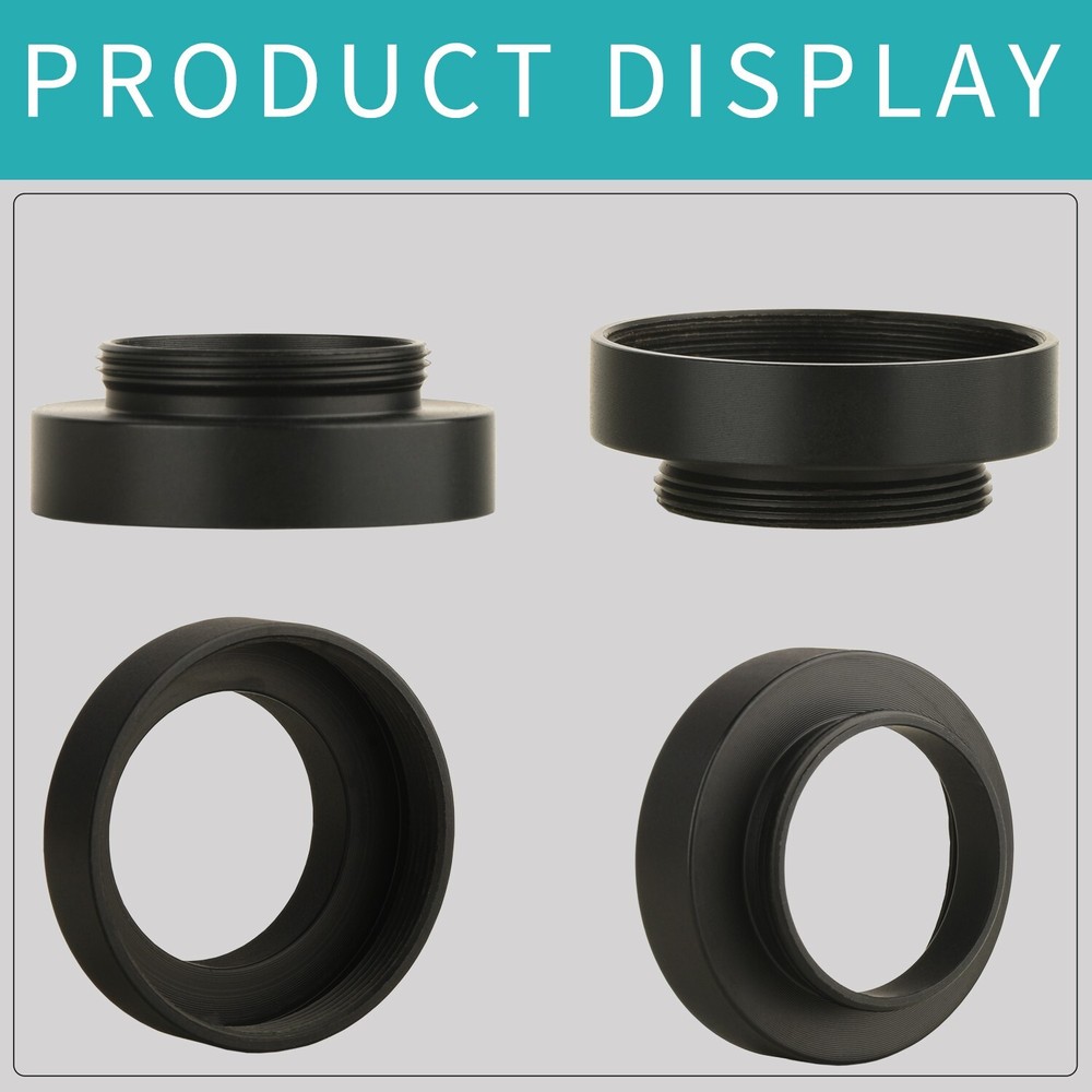 KOPPACE M26 to RMS 20.2mm Microscope objective adapter ring Interface