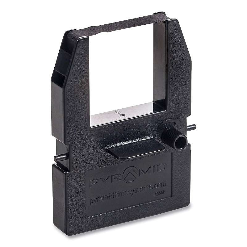 Pyramid Technologies 5000R Time Clock Ribbon, Jet Black