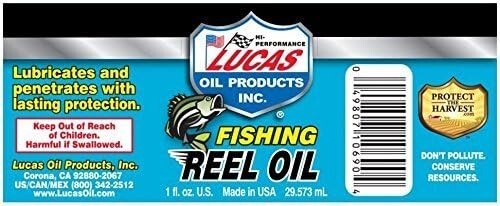 2 - Lucas Fishing Reel Oil 10690