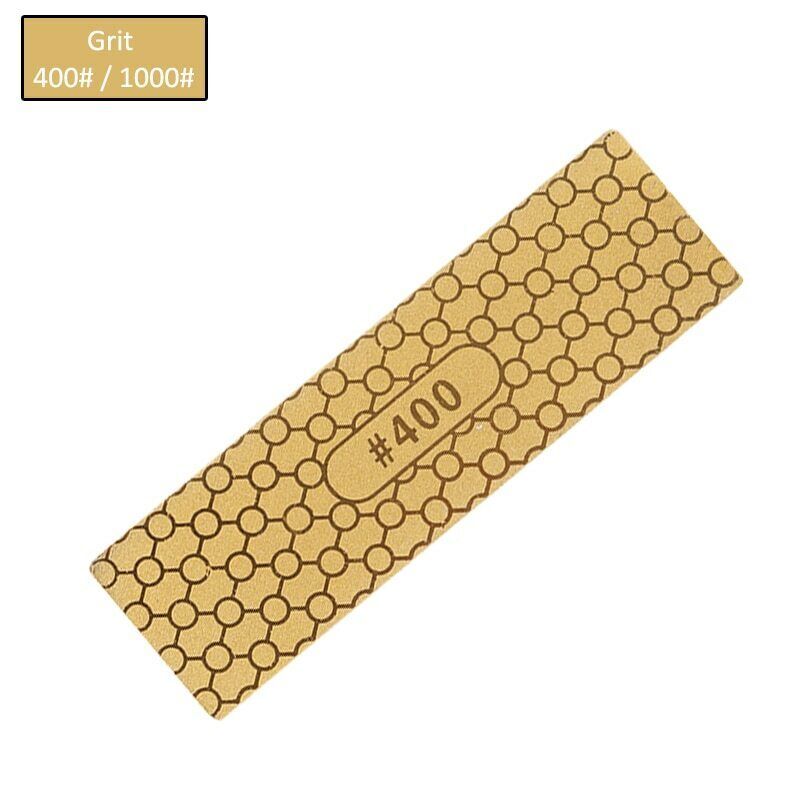 EDC Diamond Sharpener Stone Kitchen Knife Sharpener Whetstone Double Sided