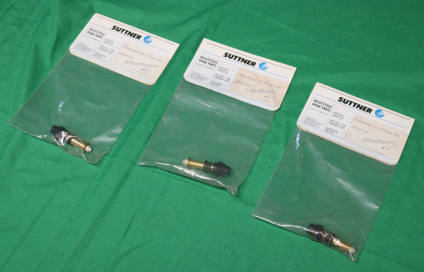 Lot of NOS 3 OEM SUTTNER ST-357 Nozzle Repair Kit / Parts 200357250 & 086530505