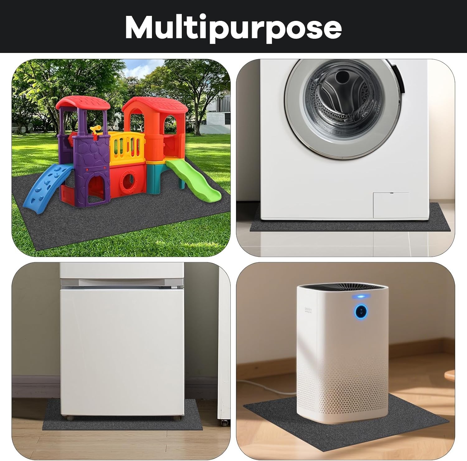 Drum Mat Non-Slip Grip Bottom 47.24 70.86 in Drum Rug Soundproof Floor Mat Play