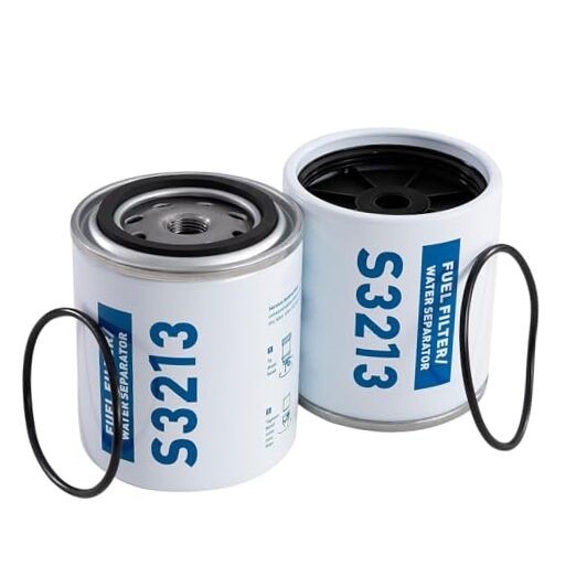 (2-Pack) S3213 10 Micron Fuel Water Separator Filter 2PCS-S3213 Filter Elements