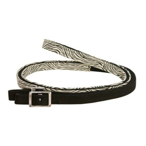 Zebra Roping Reins