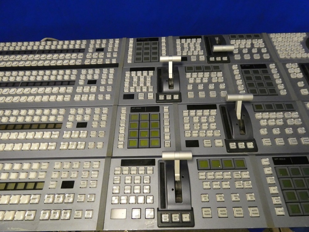 Sony MVS-8000 4M/E, 68input, 48 output Switcher w/ Aux panel & Menu Panel