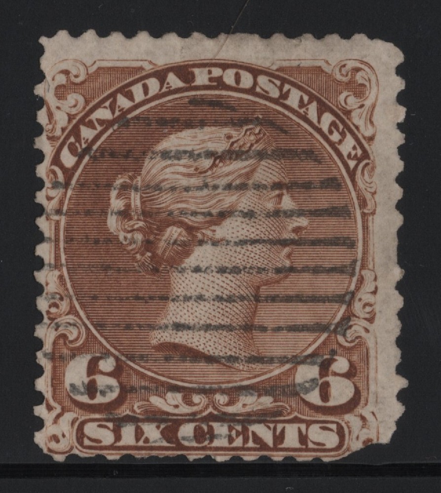#27a Queen 6c Canada used
