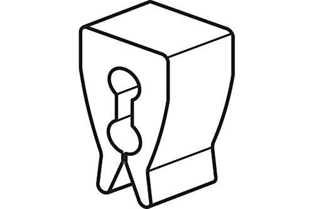 Peg Hook Stoppers, Inventory Control Clips to Help Keep Merchandise on Hooks,...