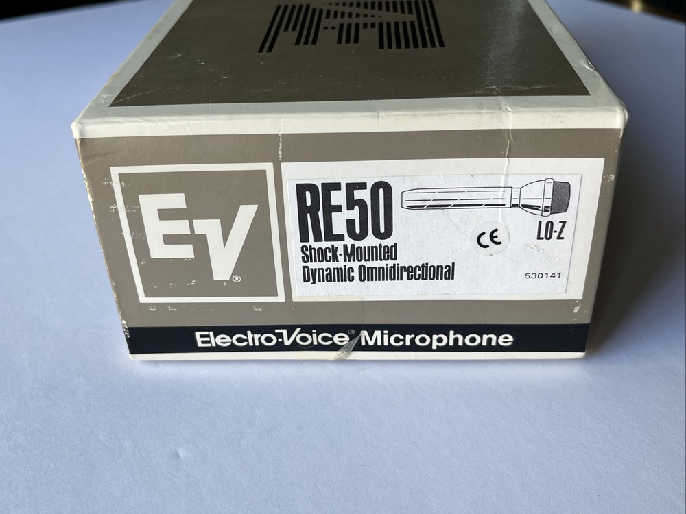 Vintage EV RE50 Shock Mounted Dynamic Omnidirectional Mic Microphone - Box Only