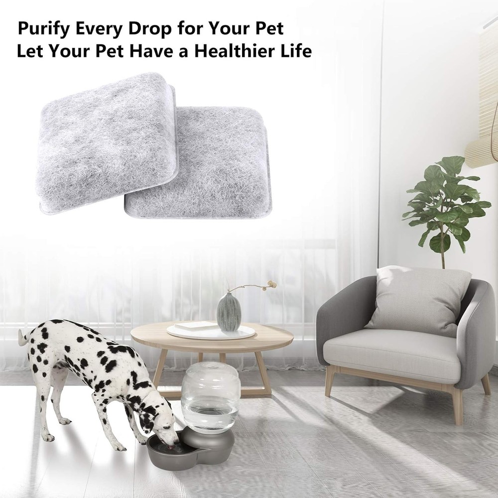 Dog Water Filter Replacement, Bowl Filter, Pet Filter...