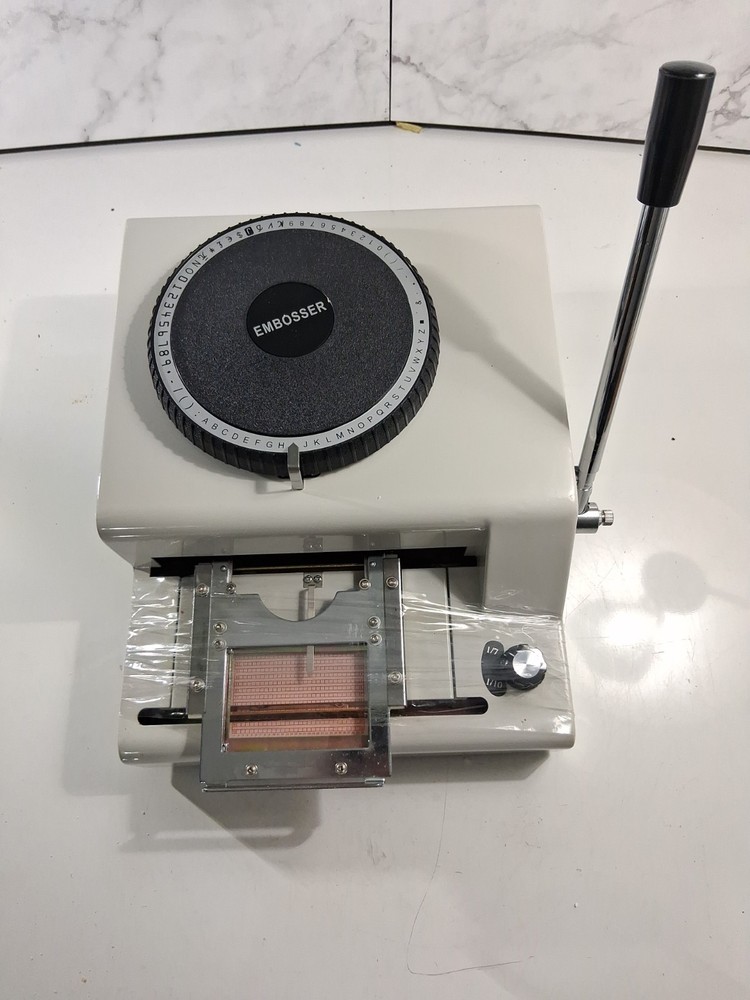 DMS-72A PVC CODE PRINTER EMBOSSER 72 Character (B02096755)