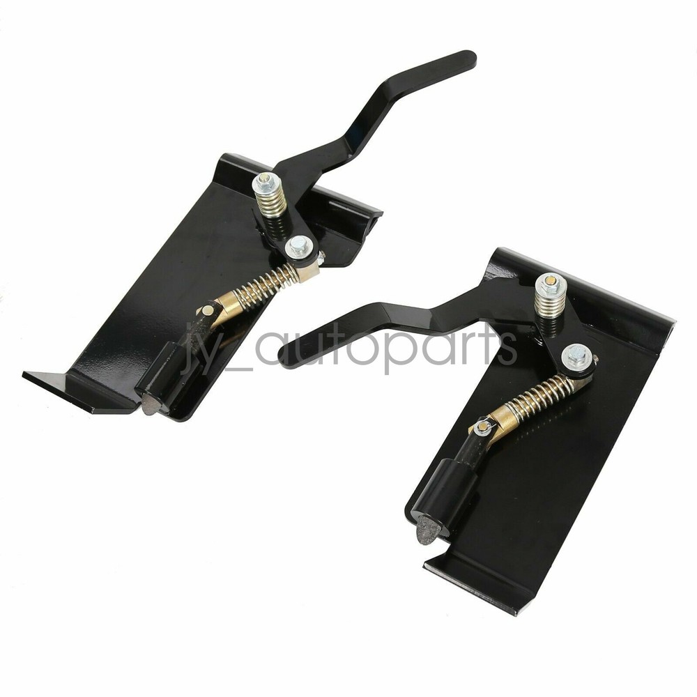 Weld-On Skid Steer Quick Attach Bucket Conversion Adapter Latch Plates Universal