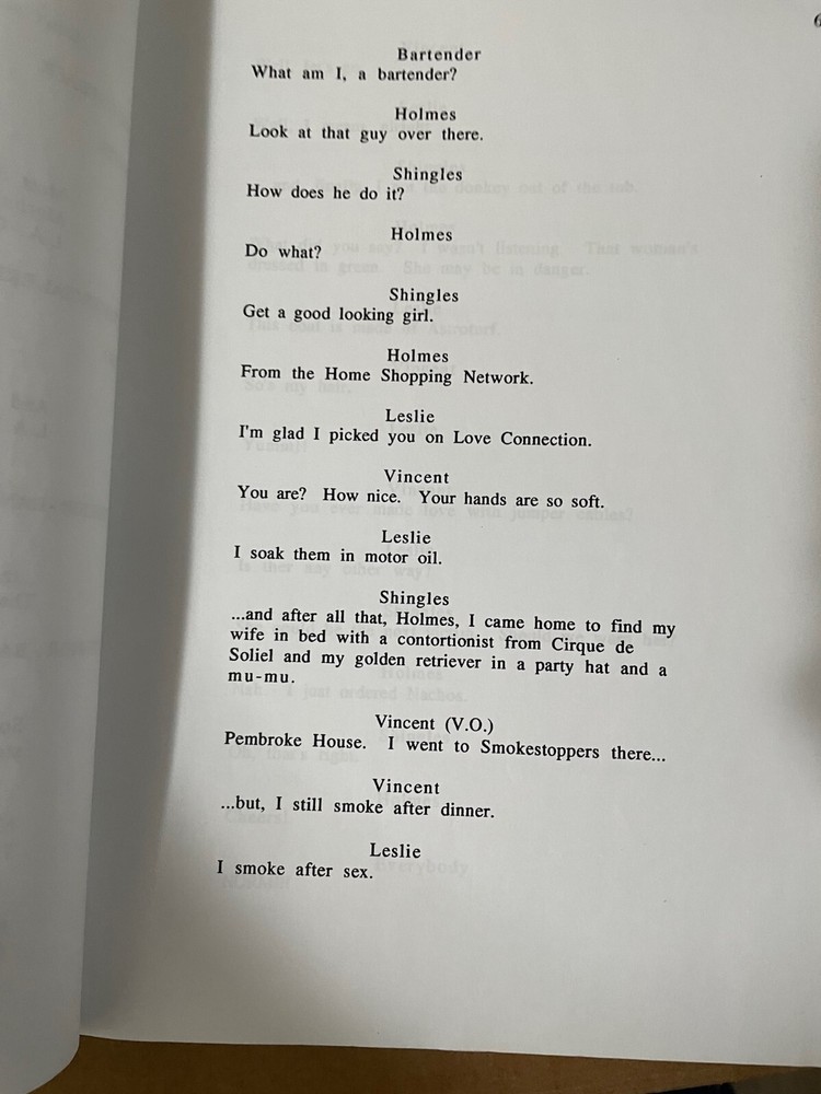 The Woman in Green Script