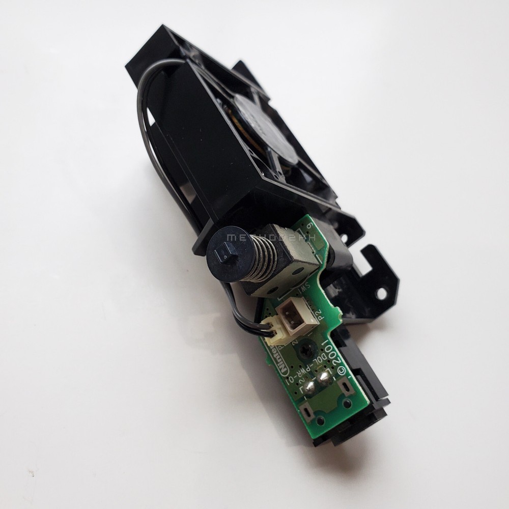 Nintendo GameCube OEM Fan Replacement w/ Power Button Switch *Fully Cleaned!*