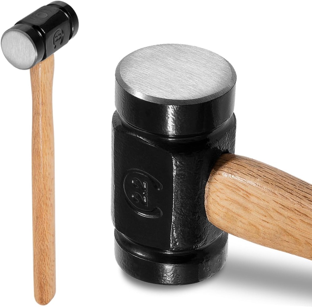 36oz 61B Rounding Hammer for Blacksmith Farrier Forge Knife Making Iron Working