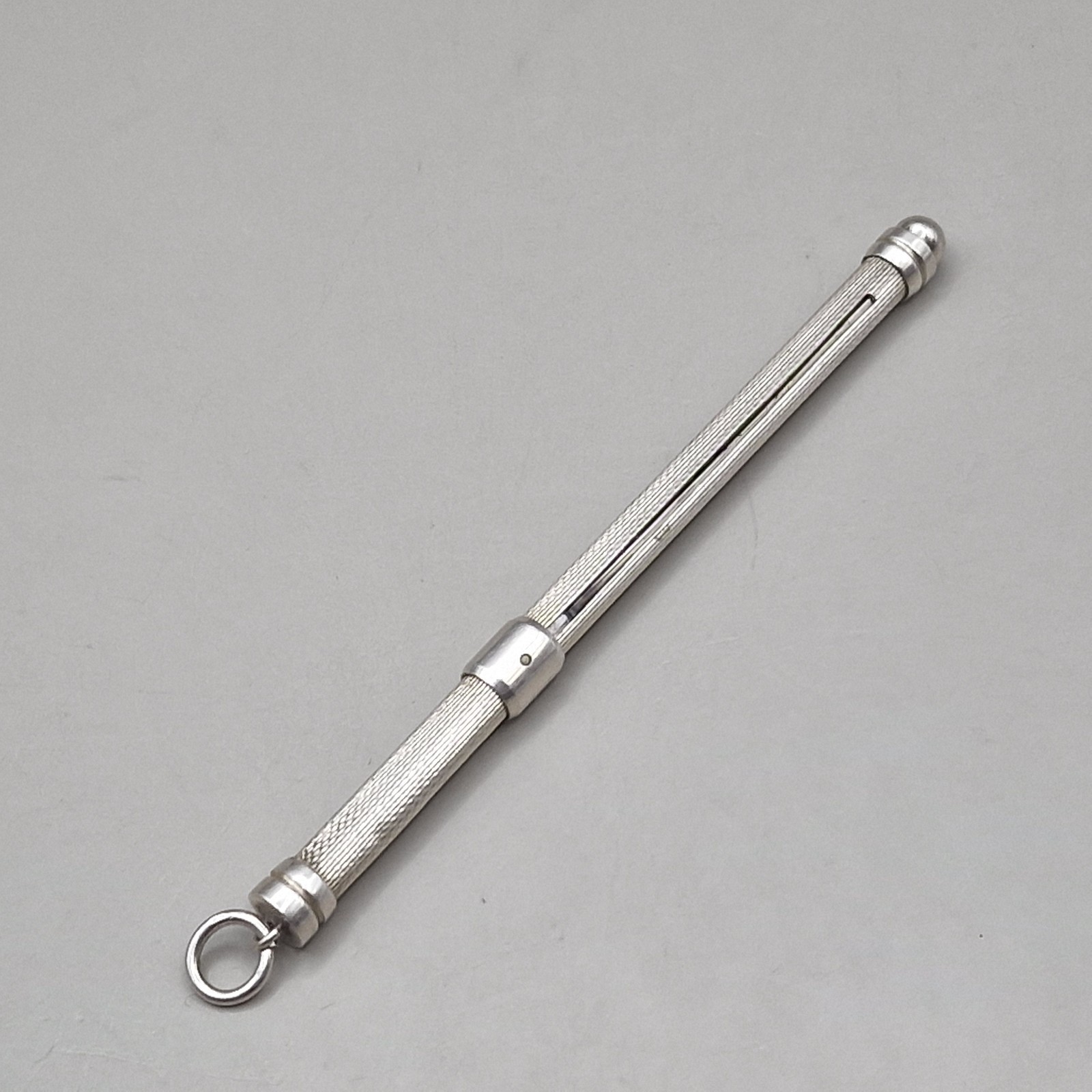 Sterling Silver Cocktail Swizzle Stick by Ramsden & Roed Ltd, London 1983