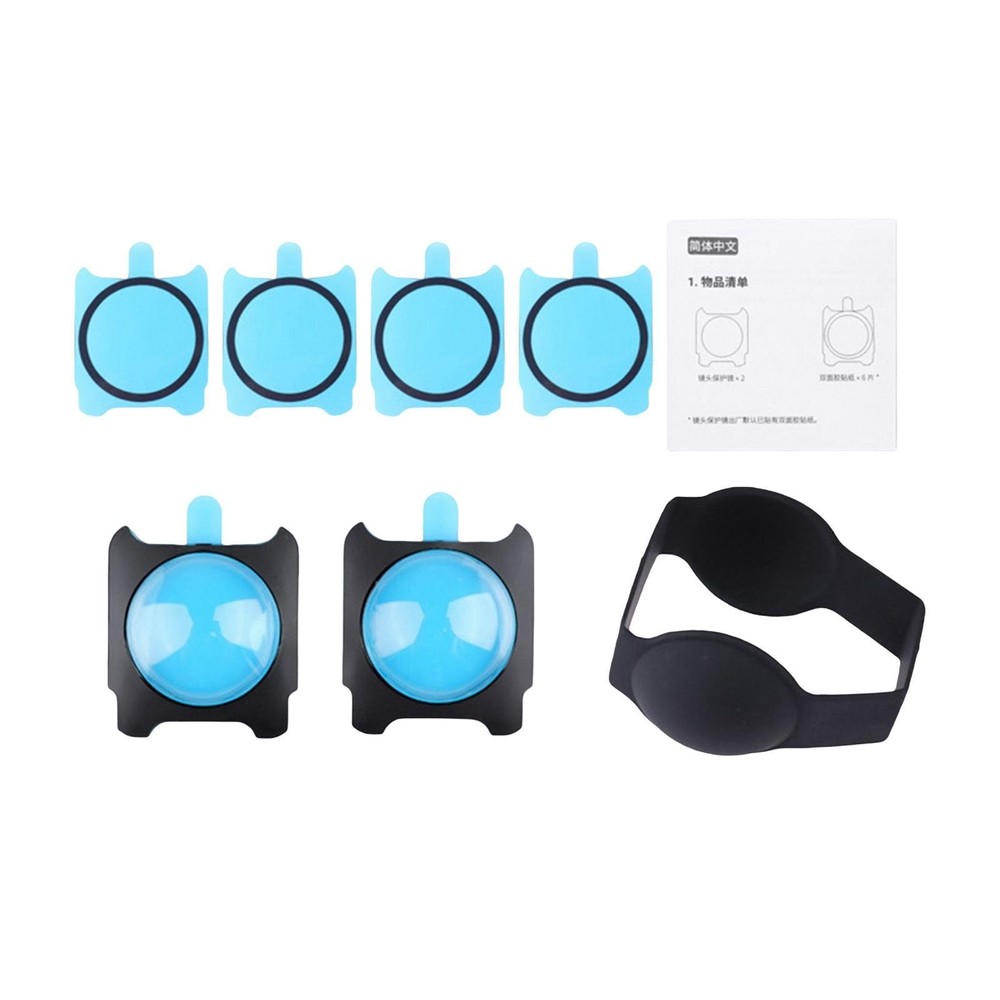 Lens Protector Parts Kit Panoramic Sticker Protector for Insta360 One RS/R