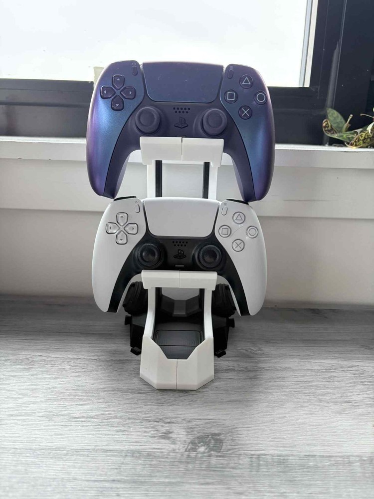 Command Sync - Controller & Headphone Stand for PS5, PS4, Xbox and More