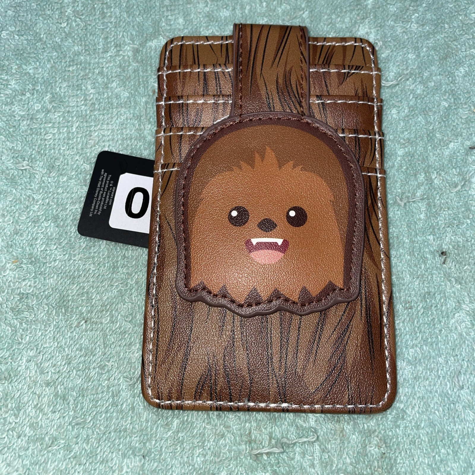 Disney Buckle Down Cardholder Chewbacca Star Wars New With Tags