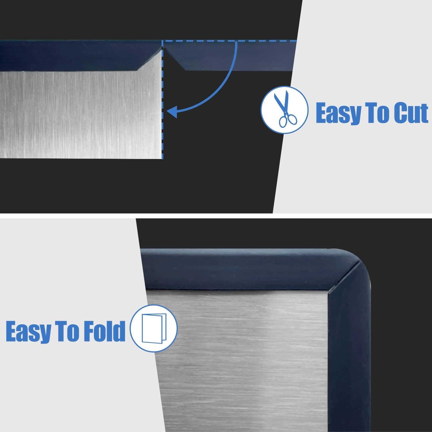 Rubber Edge Trim, Self-Adhesive Rubber Edge Trim, Edge Protector for Sheet Metal