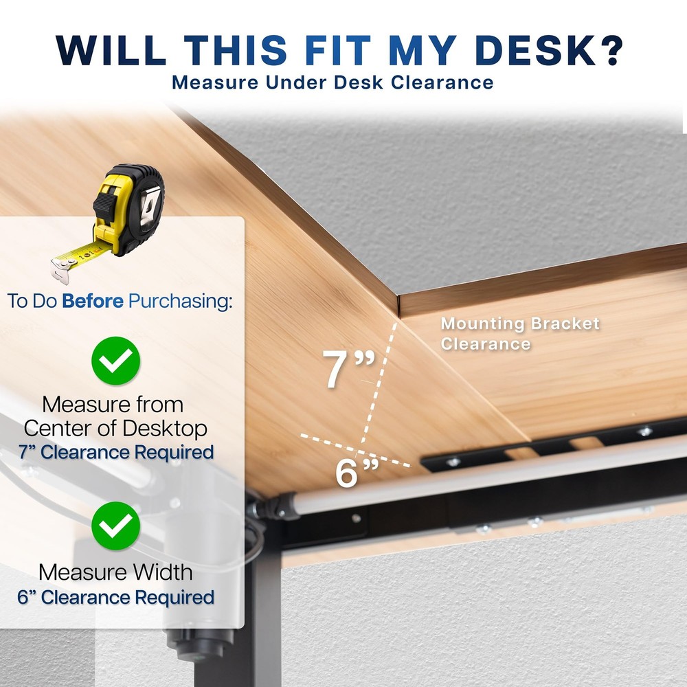 Adjustable Computer Keyboard and Mouse Platform Tray with Corner Connector, E...