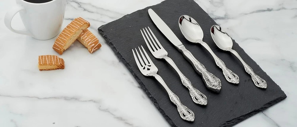Oneida MICHELANGELO Stainless Flatware - 5pc Place Setting