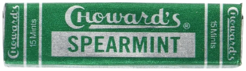 C Howards Spearmint Mint Candy 15 Count Single Package