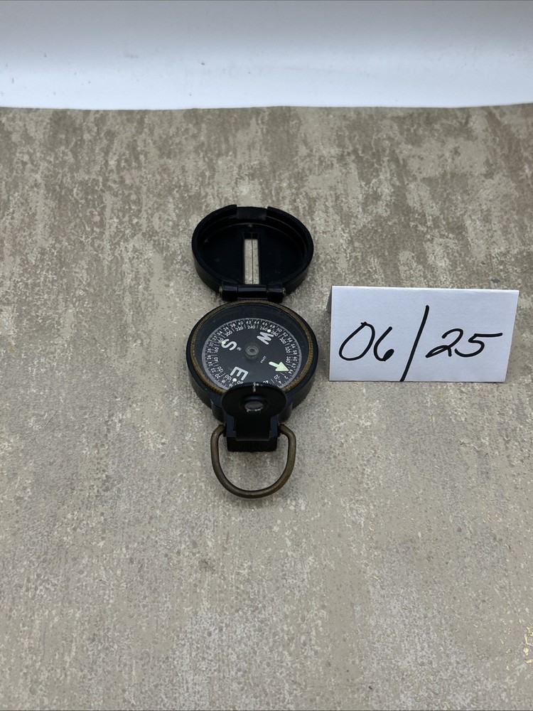 Vintage Engineer Lenstatic Directional Compass 12BX