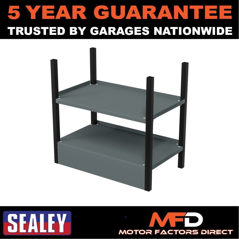 Sealey Modular Storage Base unit 2 Shelves 580mm APMRB1