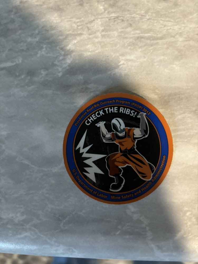 Coal Mining  Sticker Nice Vendor