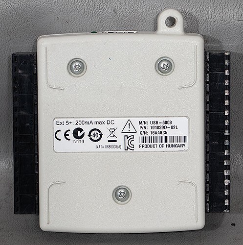 National Instruments USB-6008 Multifunction Data-Acquisition DAQ Unit 12-bit