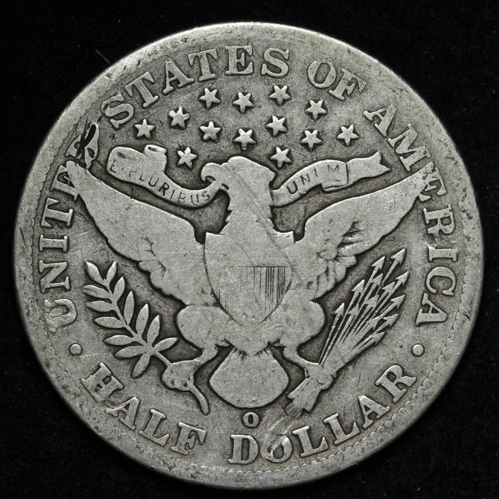 1906-O Barber Silver Half Dollar CHOICE E299 T