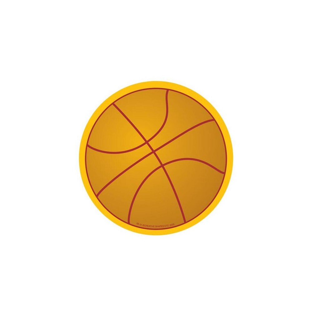 Creative Shapes Notepad Basketball Large