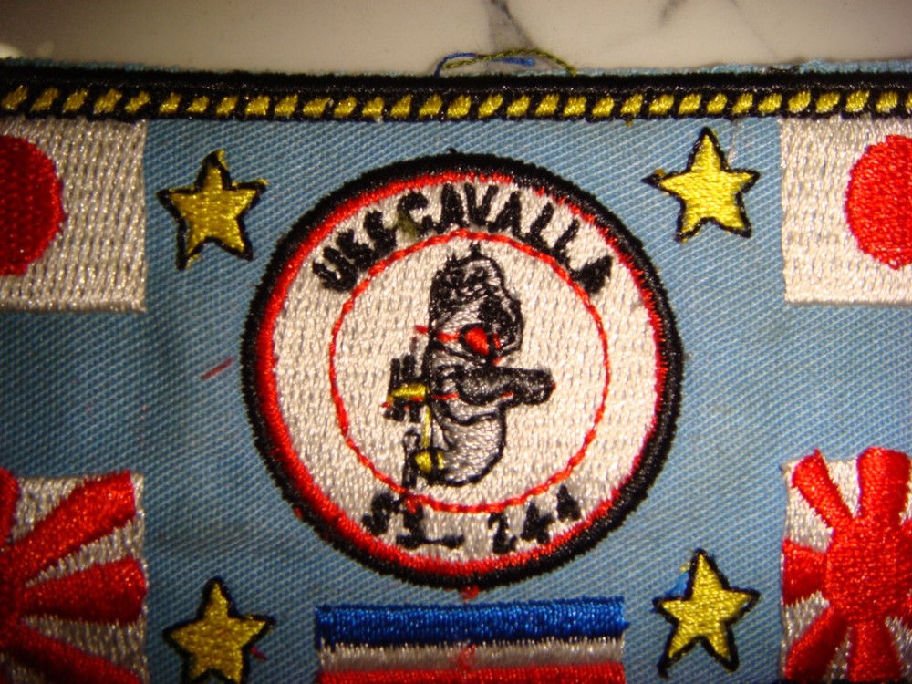 US NAVY USS CAVALLA -244 PATCH