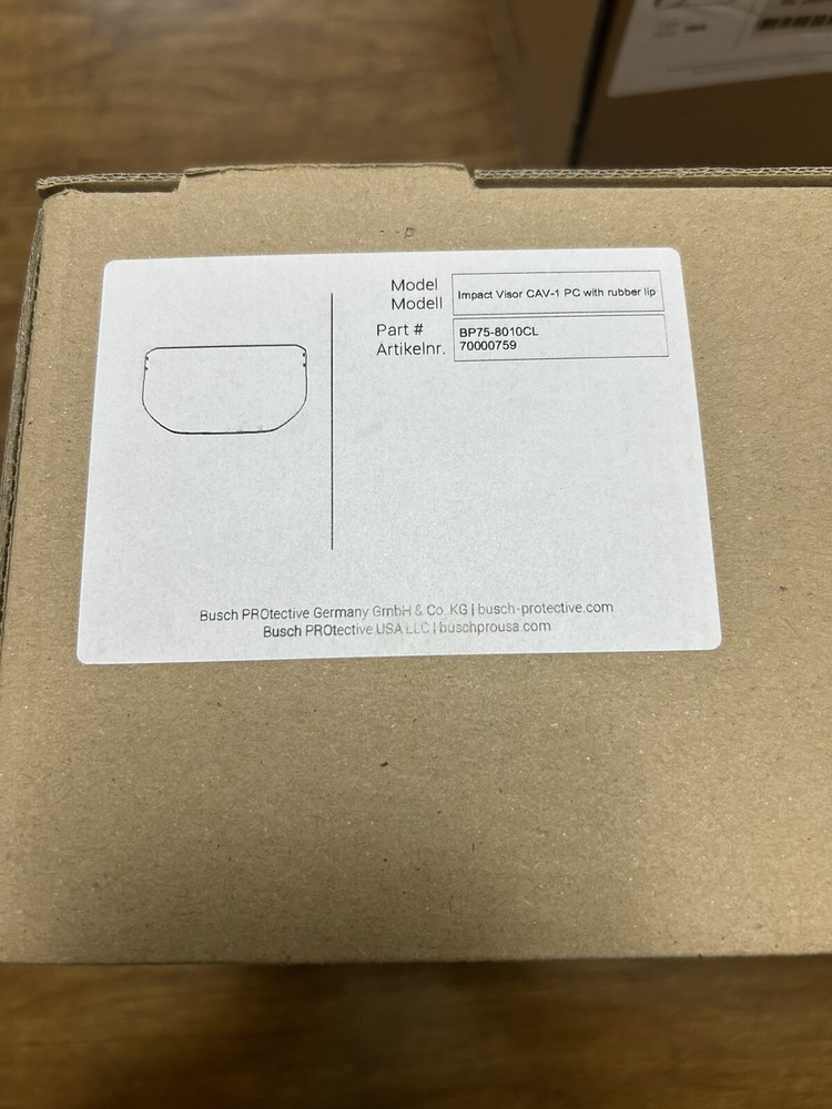 Busch Protective Impact Visor CAV-1PC