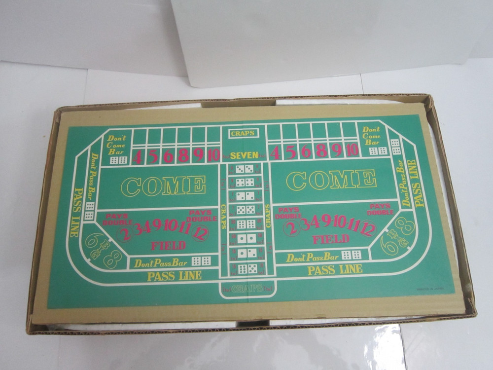VTG Waco Auto-Shooter Craps Table Automatic Dice Roller Complete WORKING - VIDEO