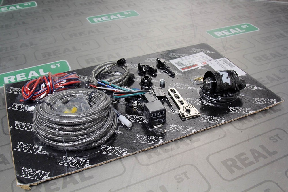 Nitrous Express NX Universal EFI Single Dry Nozzle System (35-150HP) No Botttle