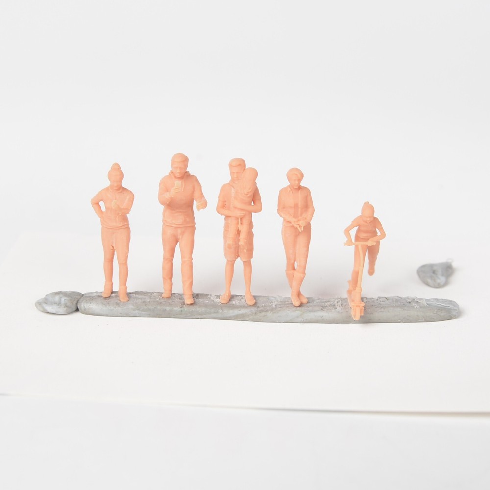 LaoYao 1:48 Miniature Character Model Multi pose Figures