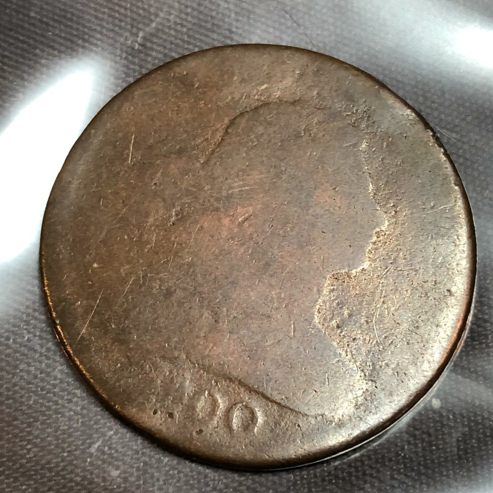 1800 DRAPPED BUST LARGE CENT #59P