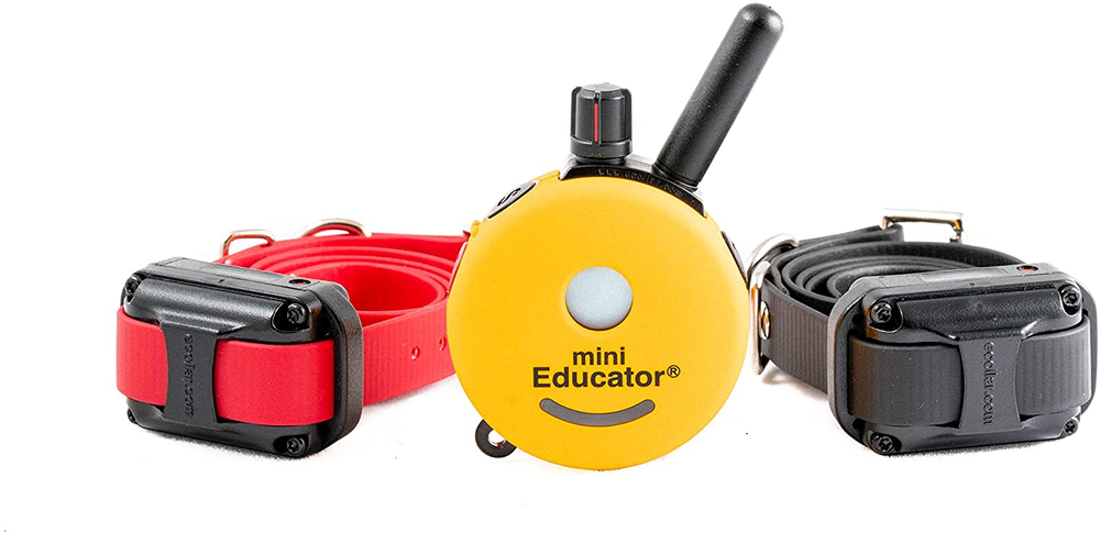Mini Educator ET-302 E-Collar Training Collar 2 Dog System 1/2 Mile Range