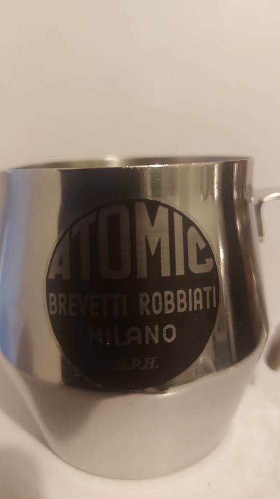 Atomic Coffee Maker Milk Jug And Stand