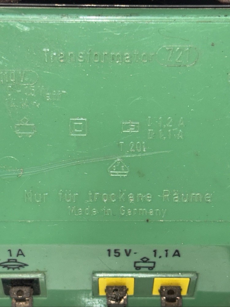 Fleischmann 721 Transformer Train Track Set Untested